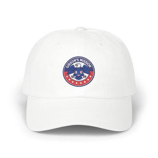 Gibson's Mission Eagle Patch Baseball Hat