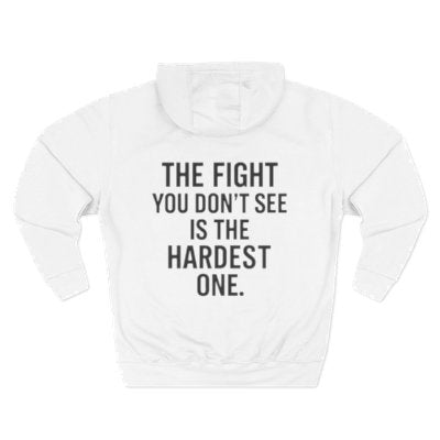 TBI WARRIOR Hoodie — Back Quote