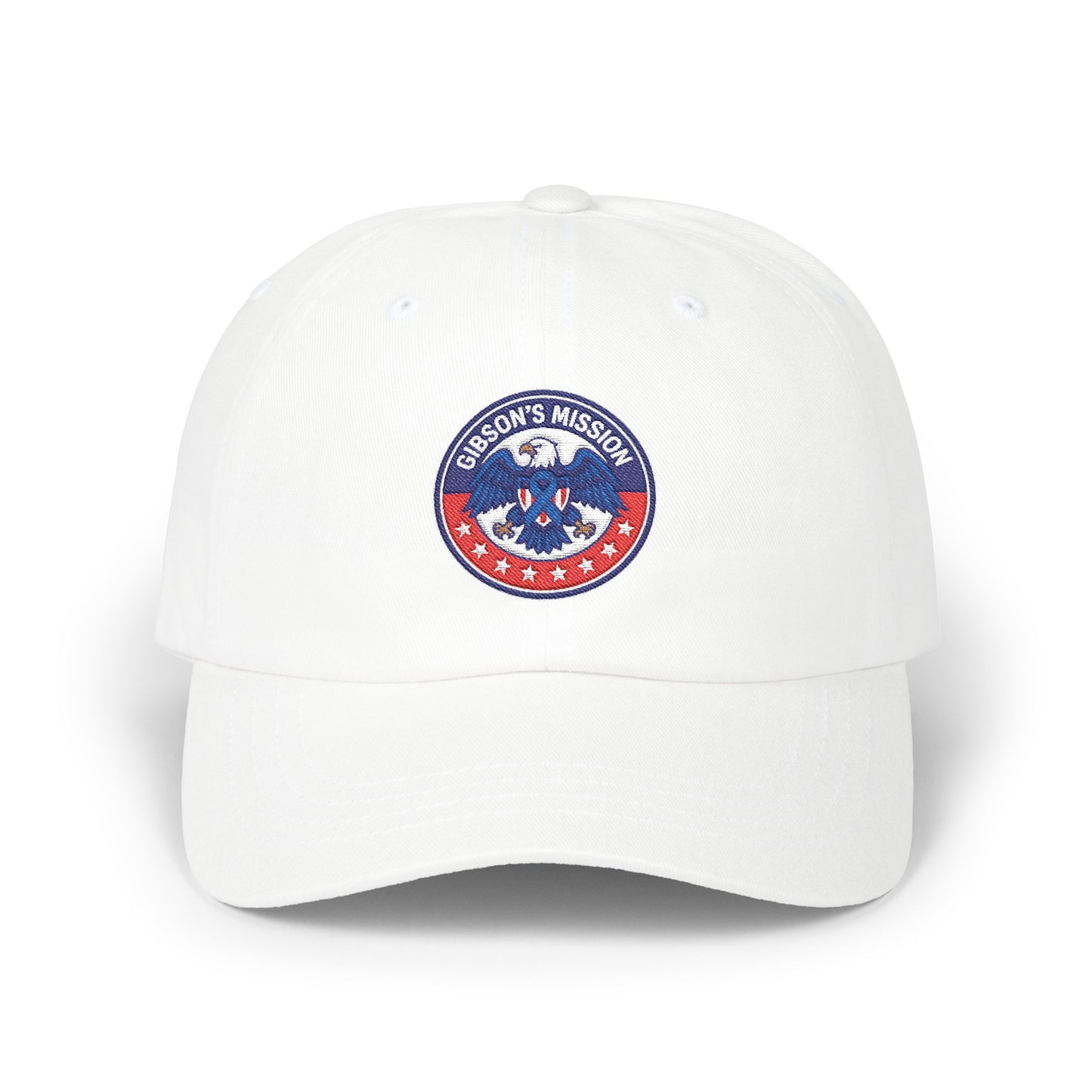 Gibson's Mission Eagle Patch Baseball Hat