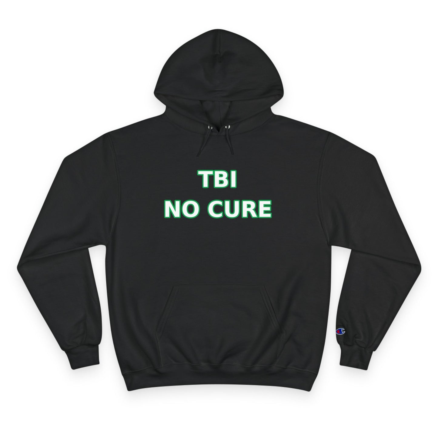TBI No Cure Hoodie — Traumatic Brain Injury Awareness Pullover