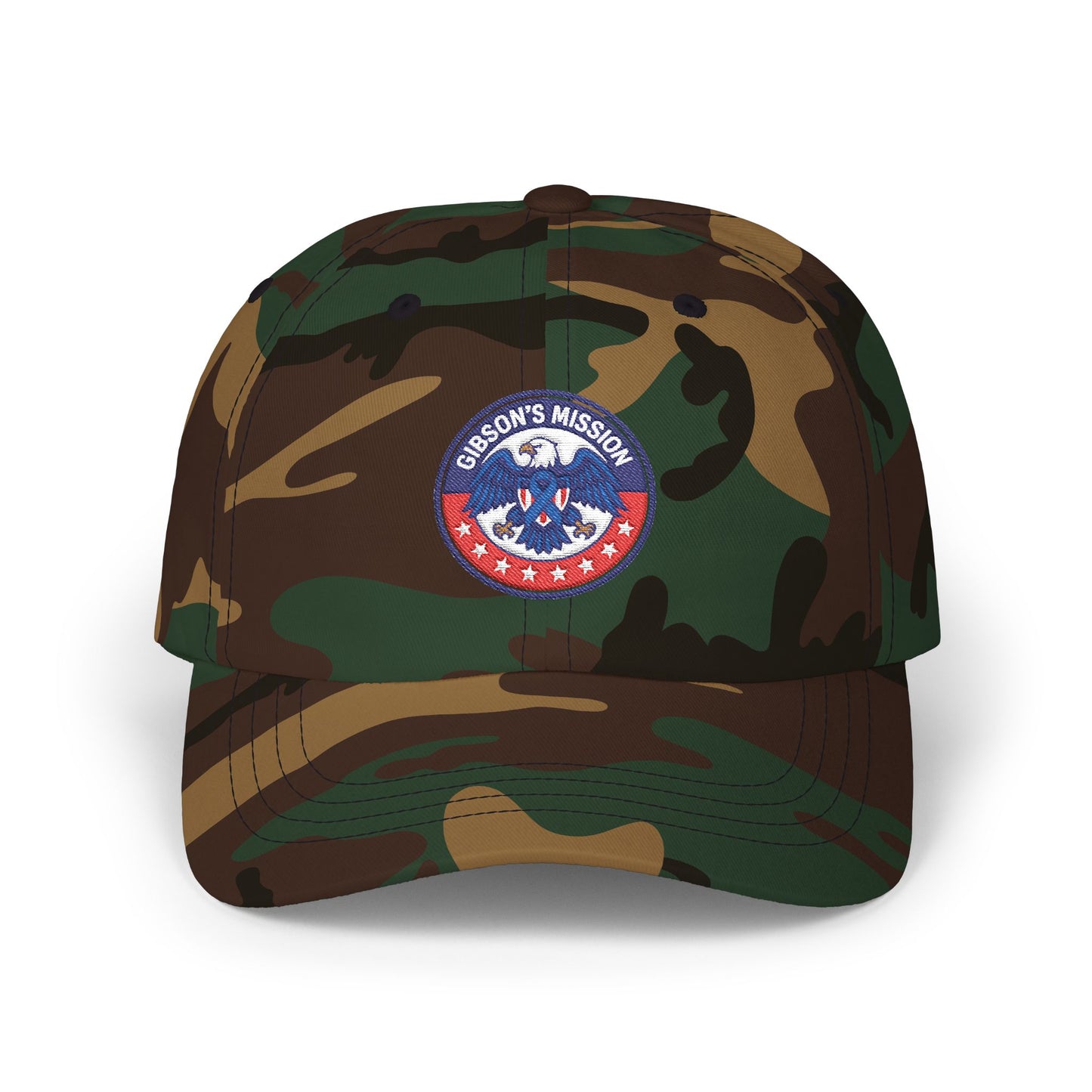 Gibson's Mission Eagle Patch Baseball Hat
