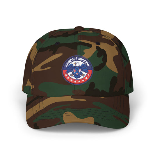 Gibson's Mission Eagle Patch Baseball Hat