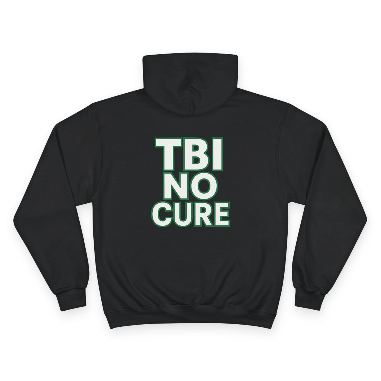 TBI No Cure Hoodie — Traumatic Brain Injury Awareness Pullover