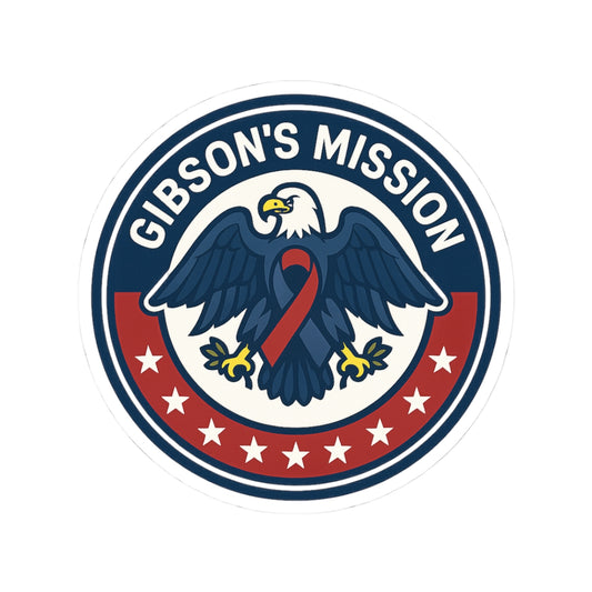 Gibson’s Mission Tactical Emblem Sticker