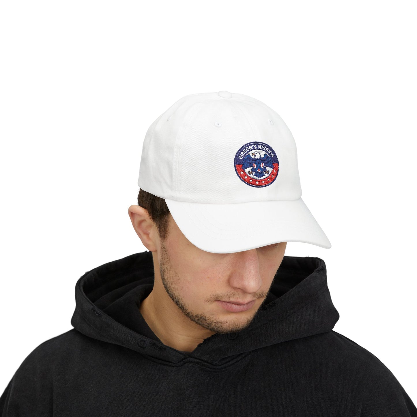 Gibson's Mission Eagle Patch Baseball Hat
