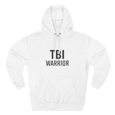TBI WARRIOR Hoodie — Back Quote